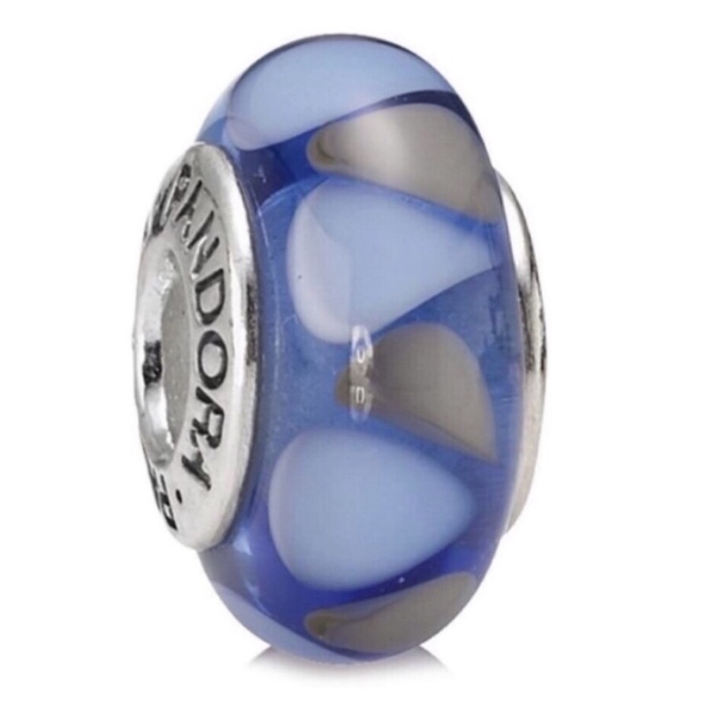 〰️Retired Pandora Zig Zag Murano Glass Bead〰️